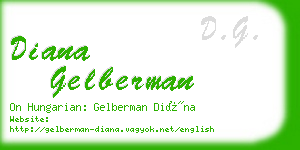 diana gelberman business card